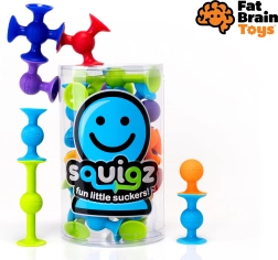 Squigz Suction Silicone Building Set – Starter Set 22 pcs