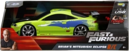 Ātrs un bez žēlastības RC auto Mitsubishi Eclipse 1:16