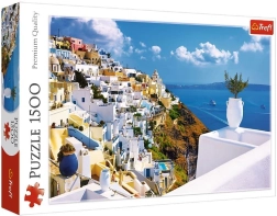 Puzle Santorini, Grieķija 1500 gab. TREFL