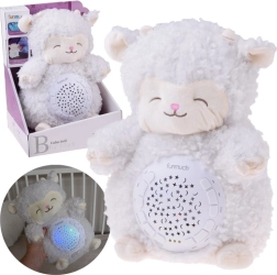 Star Projector Soft Cuddly Sheep with Lullabies and Sounds