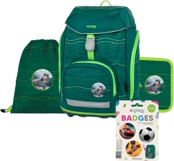 Skolas komplekts 4 daļas OXY Sherpy green pro 1.–3. klasei