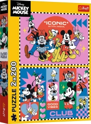 Puzle 2×200 gabali Disney – laiks ar draugiem