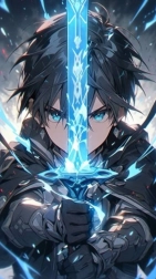 Dimanta gleznošana Kirito 30x40 cm