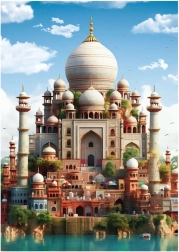 Puzle Tadžmahals (Taj Mahal) 1500 gab. no Anatolian