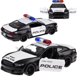 Metāla policijas auto Ford Mustang Shelby GT350 1:32 ar gaismām un skaņām