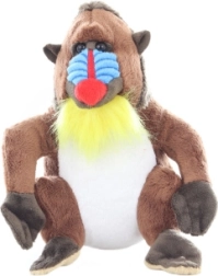 Plīša mandrils 17 cm