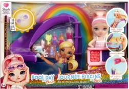 Rainbow High Littles baseina rotaļu komplekts ar lelli Blush