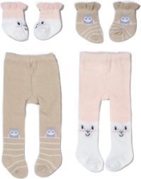 BABY born tights and socks with sheep motif for 43 cm dolls - 1 piece