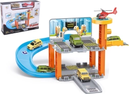 Autostāvvietas stacija ar garāžu un helipadu 34,5 × 39,5 × 20 cm