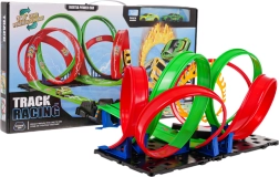 Mega Launcher Children's Racing Track Fire Track