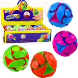 Mīksta krāsu mainoša bumbiņa 6 cm