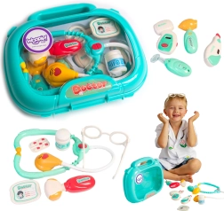 Woopie ārsta koferītis mazajiem ārstiem ar gaismu un skaņu