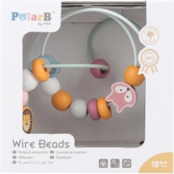 Viga PolarB koka pērlīšu labirints Montessori