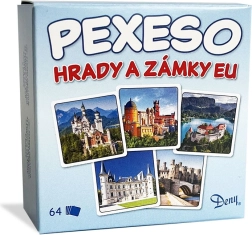 Atmiņas spēle “Pilis un Zāmki ES” kastītē