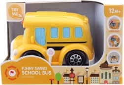 Bērnu skolas autobuss ar baterijām