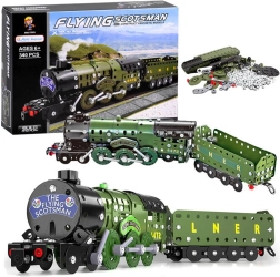Modeļa vilciena Flying Scotsman konstruktors 340 gab.