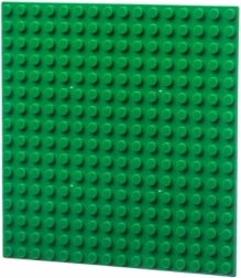 L‑w Toys pamatplate 16×16 tumši zaļa