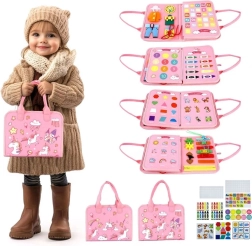 2Kids Toys sensorā grāmata "Busy Book" ar vienradža motīvu