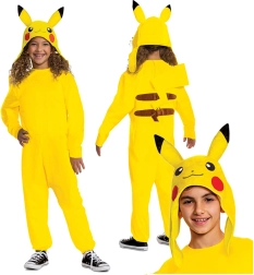 Bērnu kostīms POKEMON Pikachu kigurumi 127–136 cm (7–8 gadi)