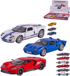 Kinsmart metāla auto modelis Ford GT 13 cm ar atvelkamu piedziņu - 1 gab.