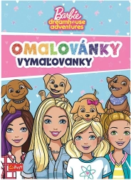 Krāsojamā grāmata Barbie 20 × 27,3 cm, 24 lapas