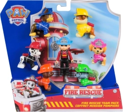 Paw Patrol ugunsdzēsēju vairāku figūriņu komplekts