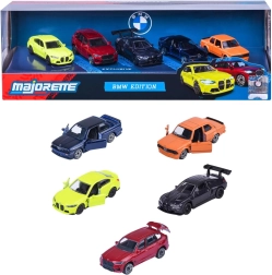Majorette BMW Edition dāvanu komplekts ar 5 metāla automašīnītēm