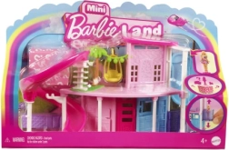 MATTEL mini BARBIE land leļļu namiņš ar lelli, mājdzīvnieciņu, liftu un baseinu