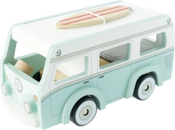 Le Toy Van koka retro karavāns ar sērfošanas dēli