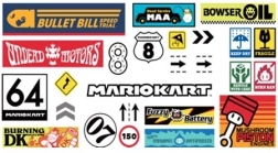 Dāvanu iesaiņojamais papīrs Super Mario