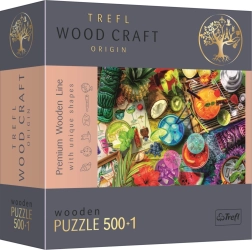 Puzle Krāsaini kokteiļi TREFL Wood Craft Origin 501 gabaliņi