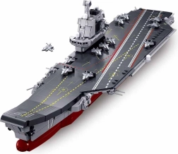 Sluban Model Bricks lidmašīnu bāzes kuģis Shandong būvkomplekts