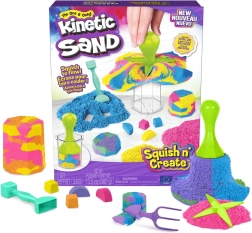 Kinetic Sand Squish N Create – spaidī un veido