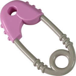 Grabulis zīdaiņiem rozā-pelēks