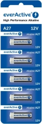 Sārma baterijas 27A 12V, blisteris 5 gab. everActive