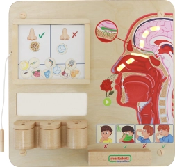 MASTERKIDZ Montessori izglītojošais dēlis ožas maņai