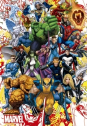 Puzle MARVEL varoņi 500 gabali