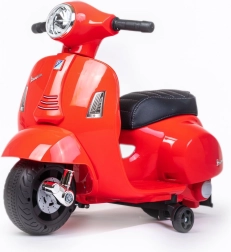 Bērnu elektriskais motocikls BABY MIX VESPA sarkans