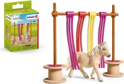 Schleich zirga komplekts ar šķēršļiem un uzlīmēm
