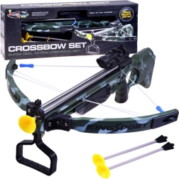 Bērnu arbalets ar lāzera tēmētāju un piesūcekņu bultām