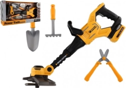 Bērnu plastmasas krūmgriezis ar skaņām