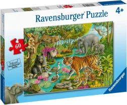 Ravensburger Puzzle Animals of India 60 Pieces