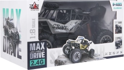 RC kaskadieru sacīkšu auto crawler 1:8 pelēks 4x4