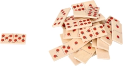 Koka domino ar mārītēm
