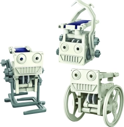 Saules roboti 3 vienā – izglītojošs konstruktors 4M