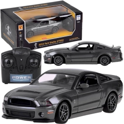 RC auto FORD SHELBY GT500 1:24, 2.4 GHz, sudraba