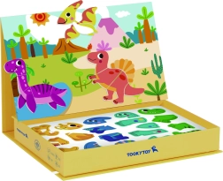 Magnētiskā puzle “Dinozauri” no Tooky Toy