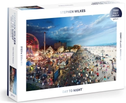 Coney Island puzle dienā un naktī 1500 gabaliņi