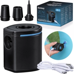 Bestway Powertouch Pocket USB kabatas elektriskā gaisa sūknis ar uzgaļiem