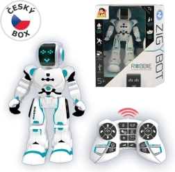 MaDe Robbie Zigybot robotu draugs ar IR vadību